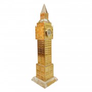 Gold Plated Crystal Big Ben London Tower Medium